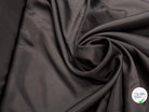 DOUBLURE LISSE 100% VISCOSE FINE BLACK COFFEE - My Little Coupon