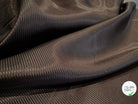DOUBLURE SATIN FACON DRILL MARRON FONCÉ - My Little Coupon - tissu - coudre