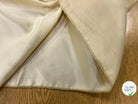 DOUBLURE SATIN VISCOSE VANILLE 70% VISCOSE - My Little Coupon