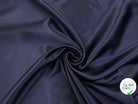 DOUBLURE SATINEE BLEU DE NUIT 100% VISCOSE - My Little Coupon - tissu - coudre