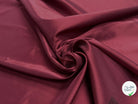 DOUBLURE SATINÉE BORDEAUX STRETCH 67% ACETATE - My Little Coupon