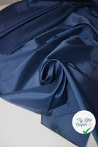 DOUBLURE TAFFETAS BLEU OCÉAN MSO