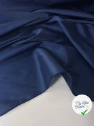 DOUBLURE TAFFETAS BLEU OCÉAN MSO