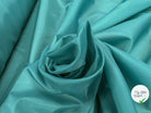 DOUBLURE TAFFETAS BLEU VERT - My Little Coupon