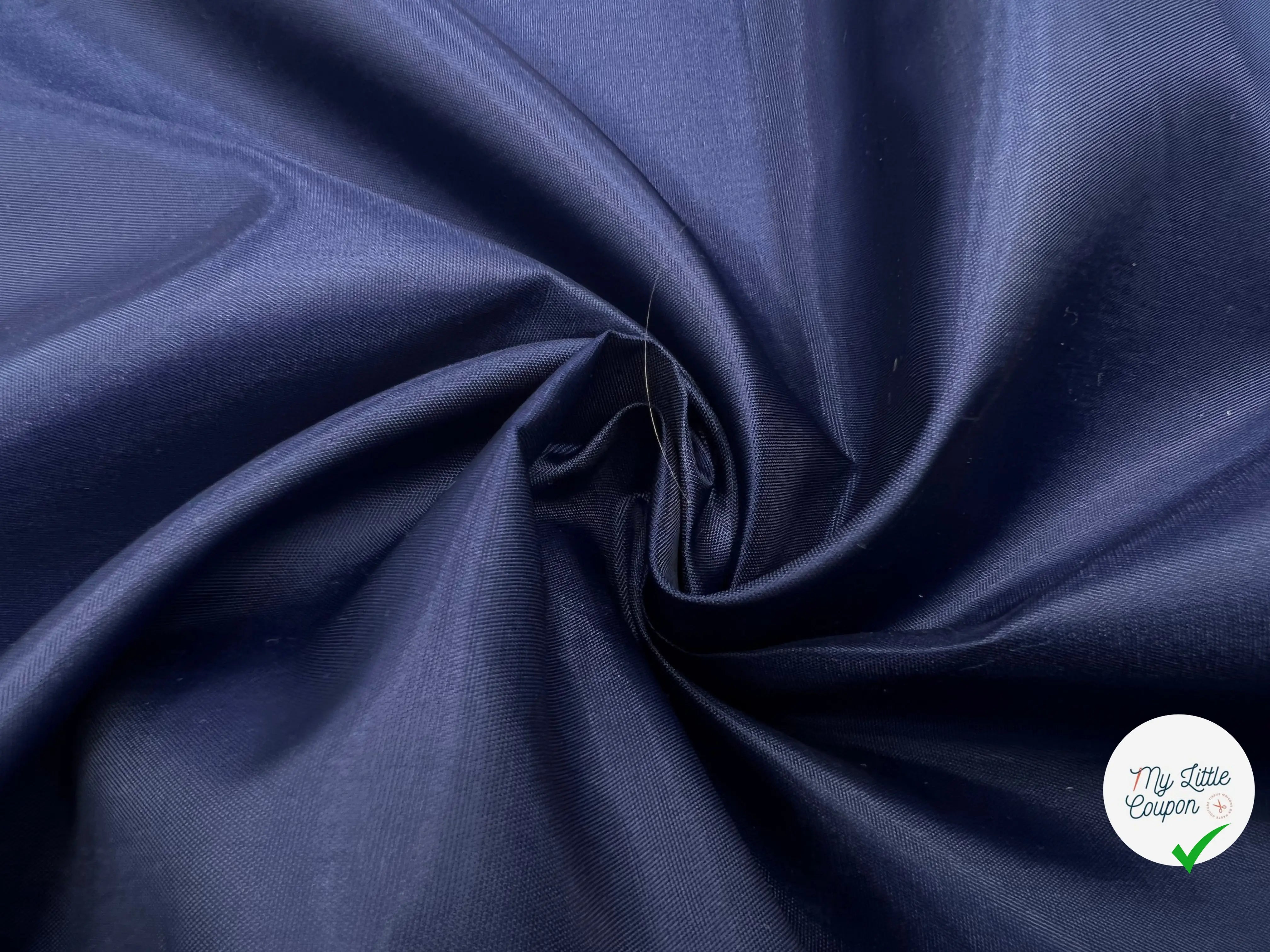 DOUBLURE TAFFETAS OCEAN BLUE - My Little Coupon - tissu - coudre