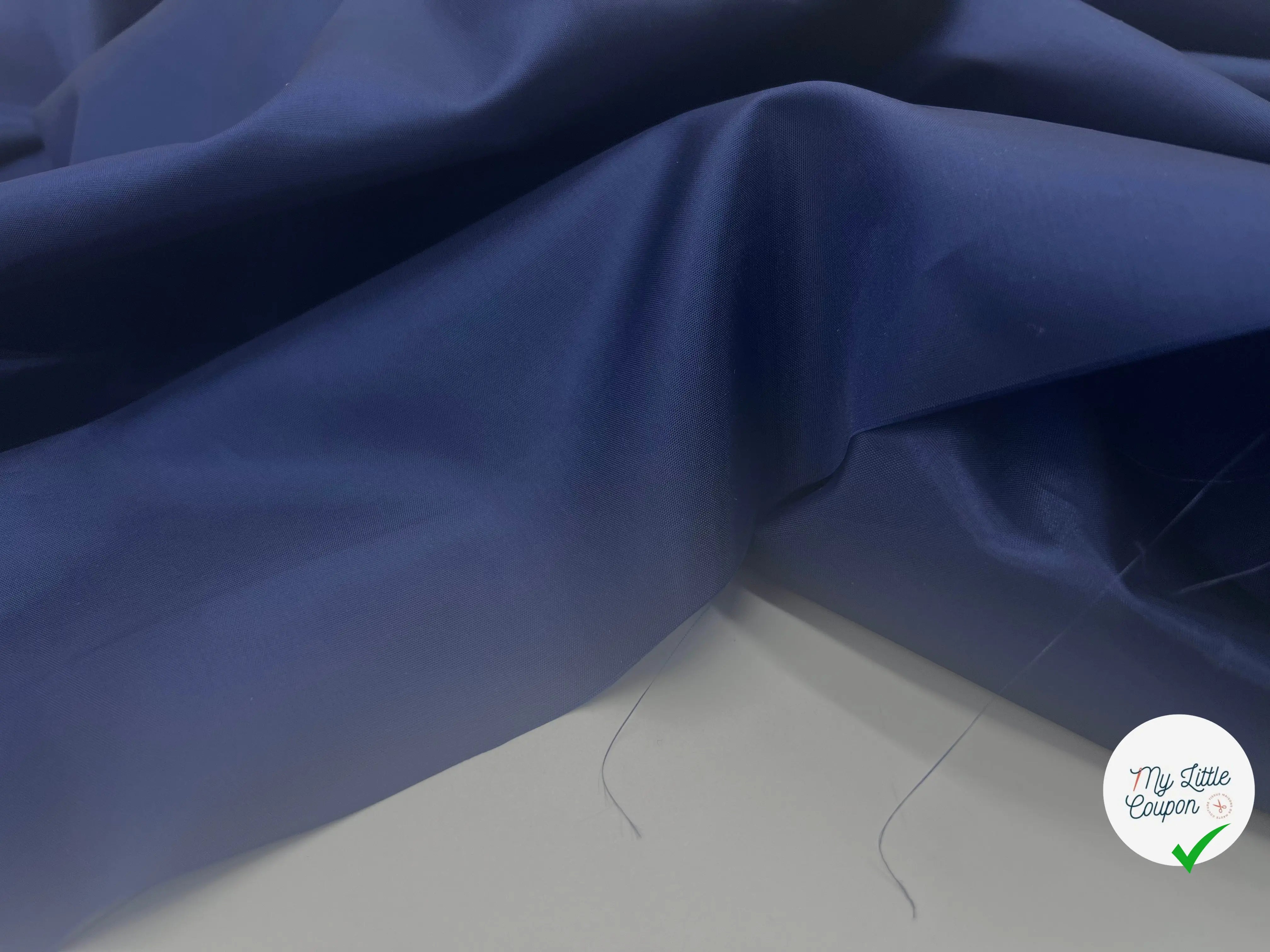 DOUBLURE TAFFETAS OCEAN BLUE - My Little Coupon - tissu - coudre