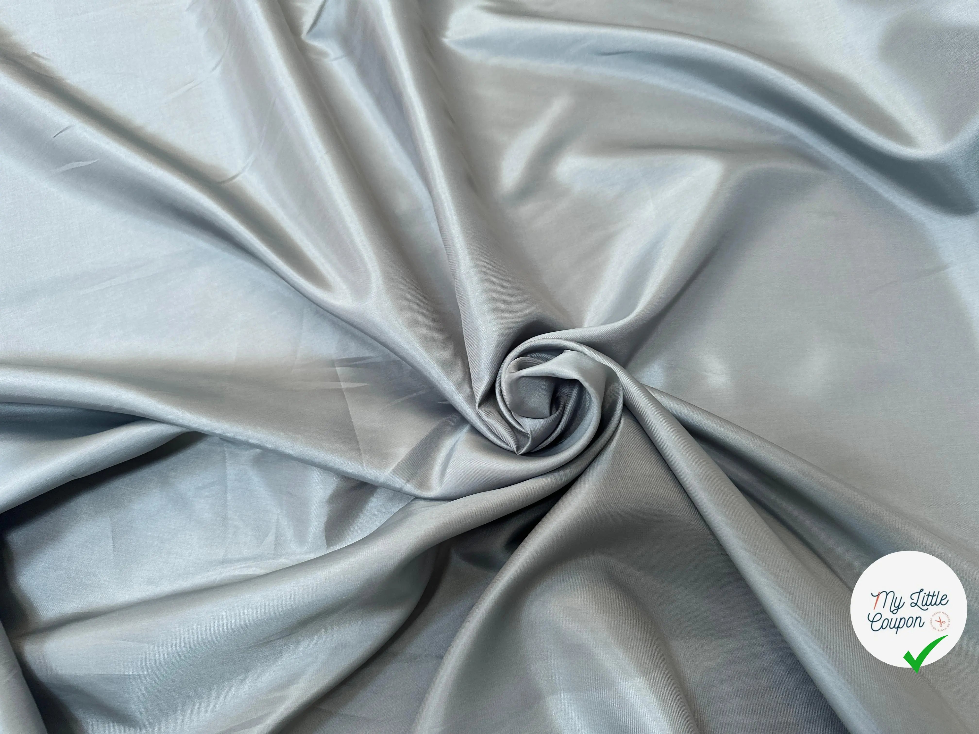 DOUBLURE TAFFETAS SHARK GREY - My Little Coupon