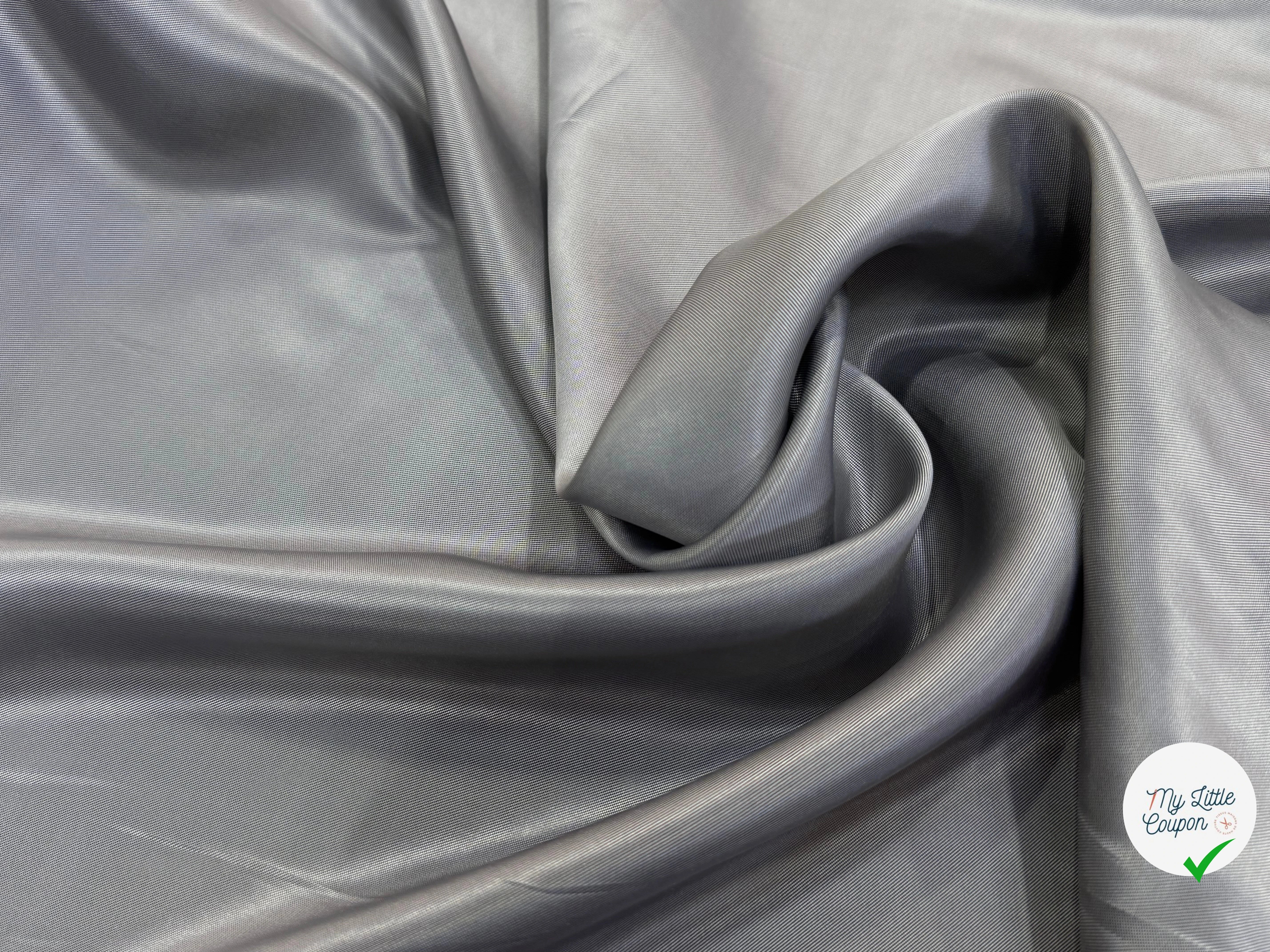 DOUBLURE VISCOSE ACETATE CAFFÉ LATÉ 49% VISCOSE - My Little Coupon