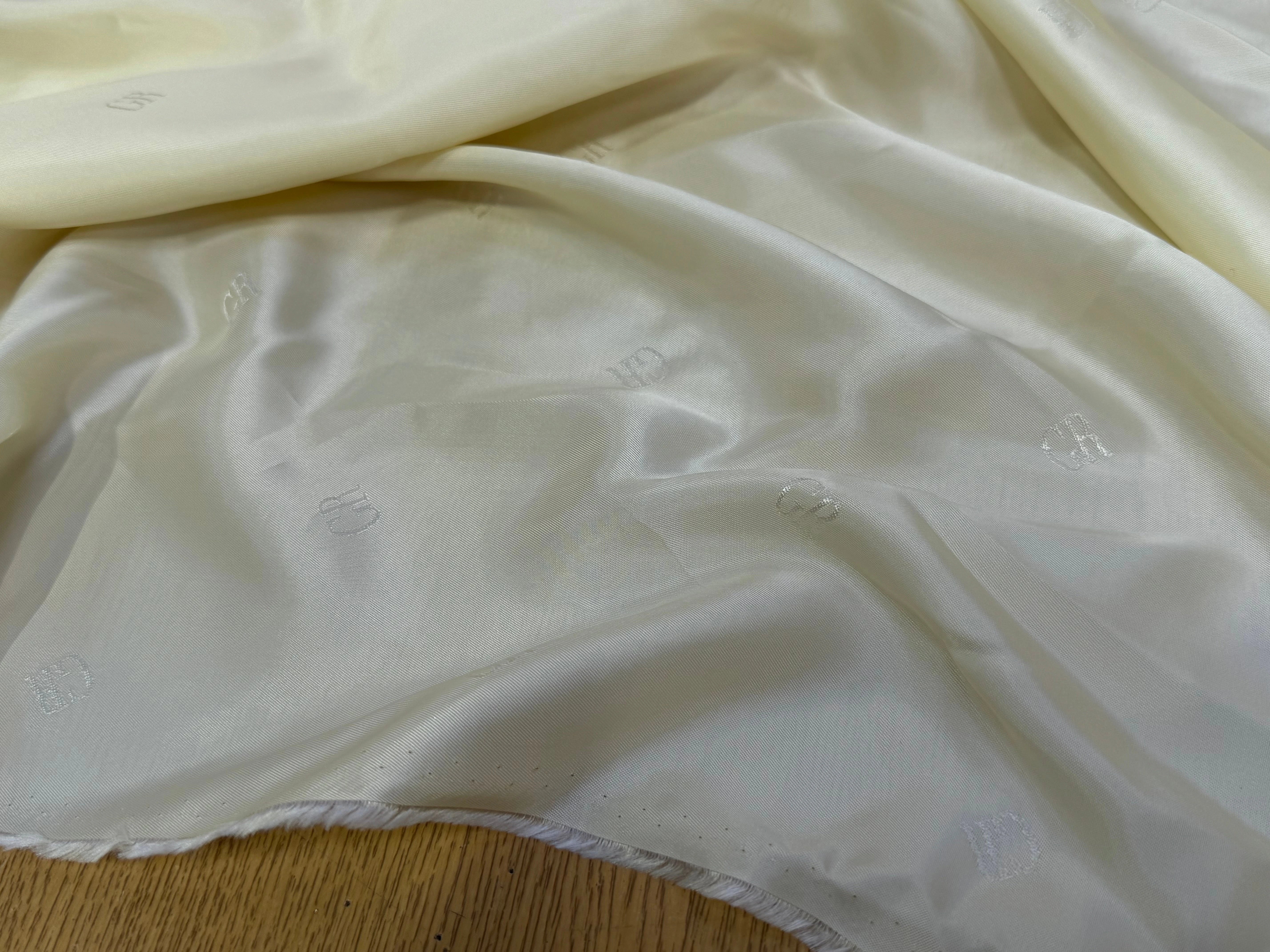 DOUBLURE VISCOSE ACETATE FROIDE #TAG GR JAUNE VANILLE - My Little Coupon