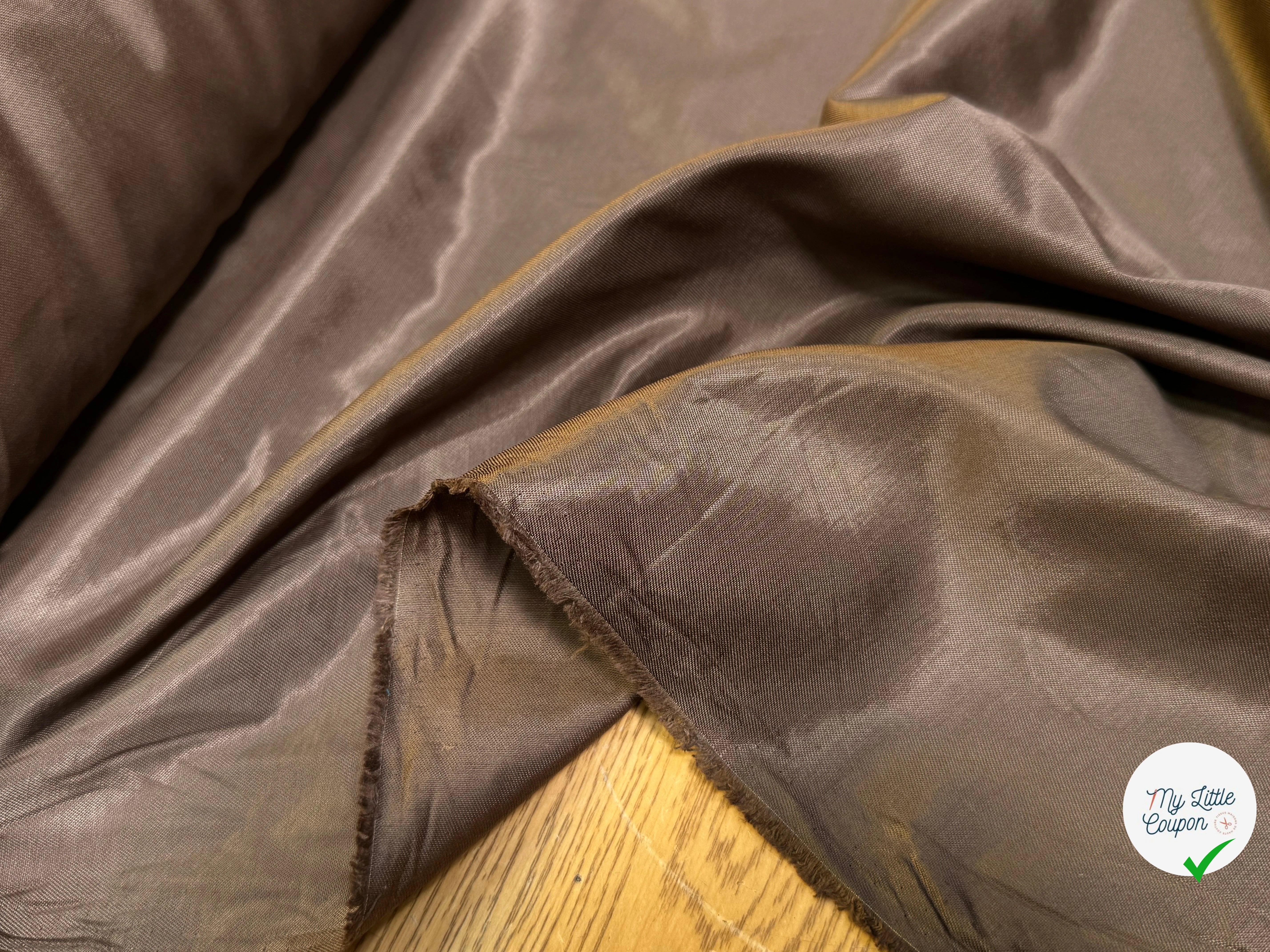 DOUBLURE VISCOSE CHOCO MARRON - My Little Coupon