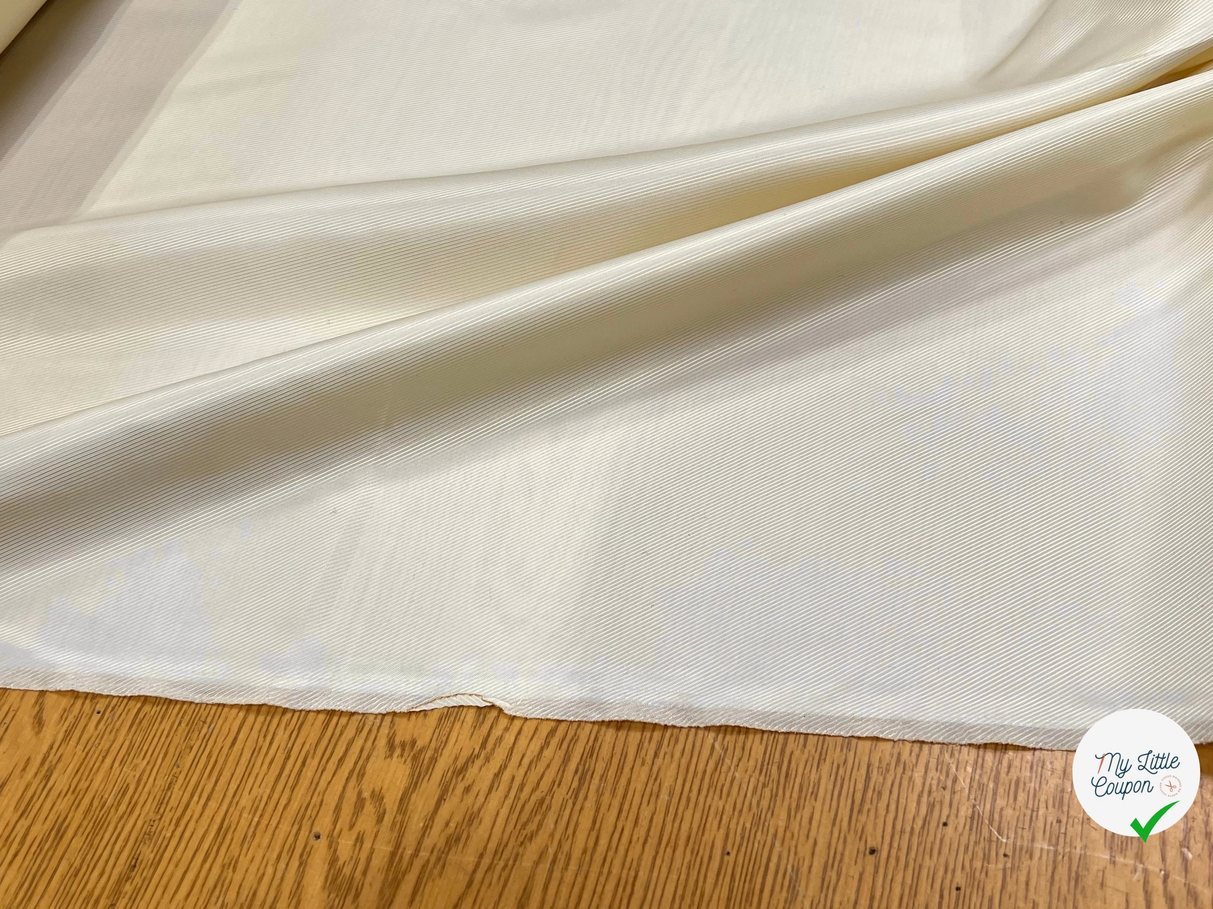 DOUBLURE VISCOSE DRILL BEIGE CLAIR 100% VI - My Little Coupon