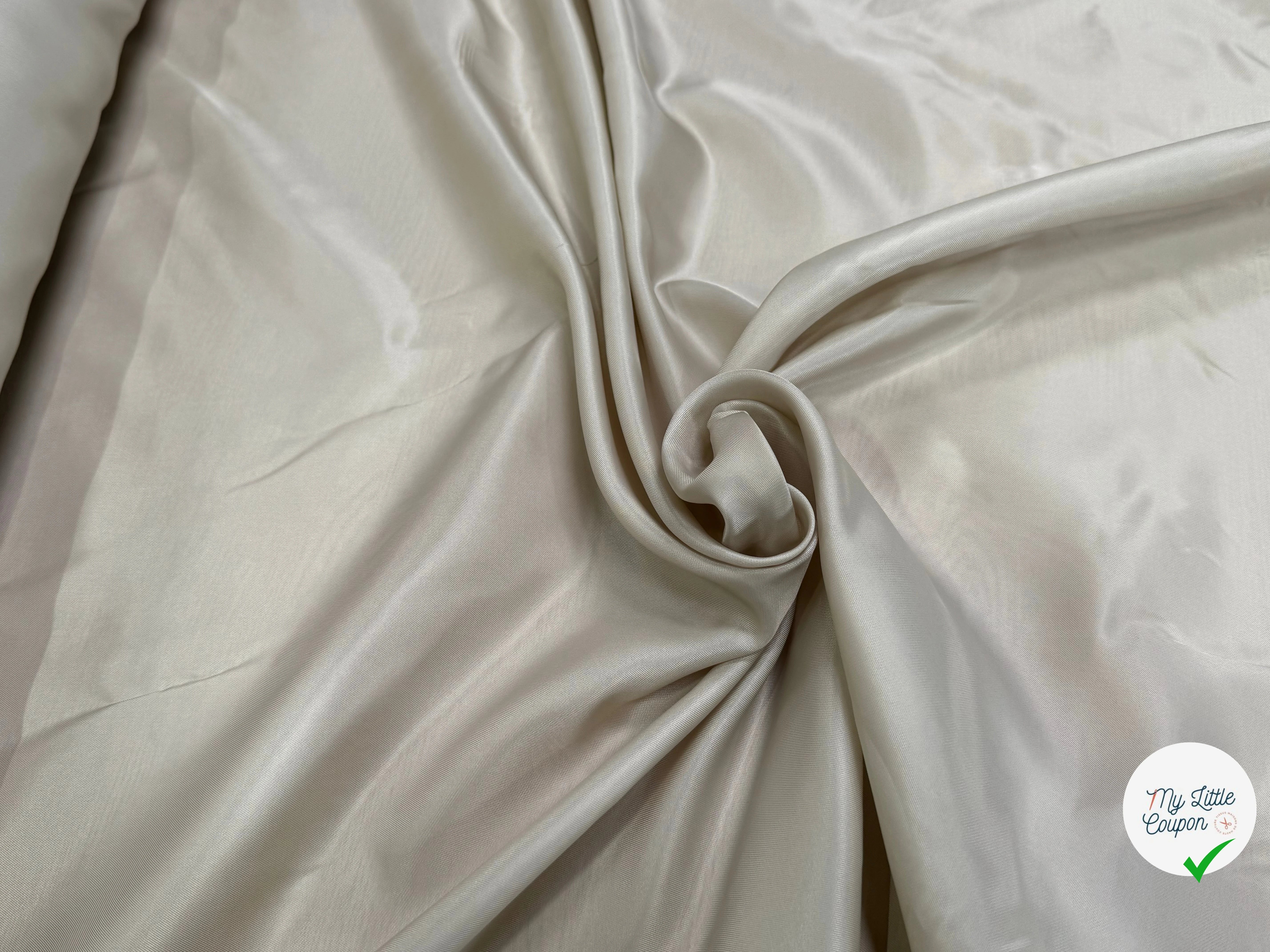 DOUBLURE VISCOSE FROIDE LISSE BEIGE - My Little Coupon