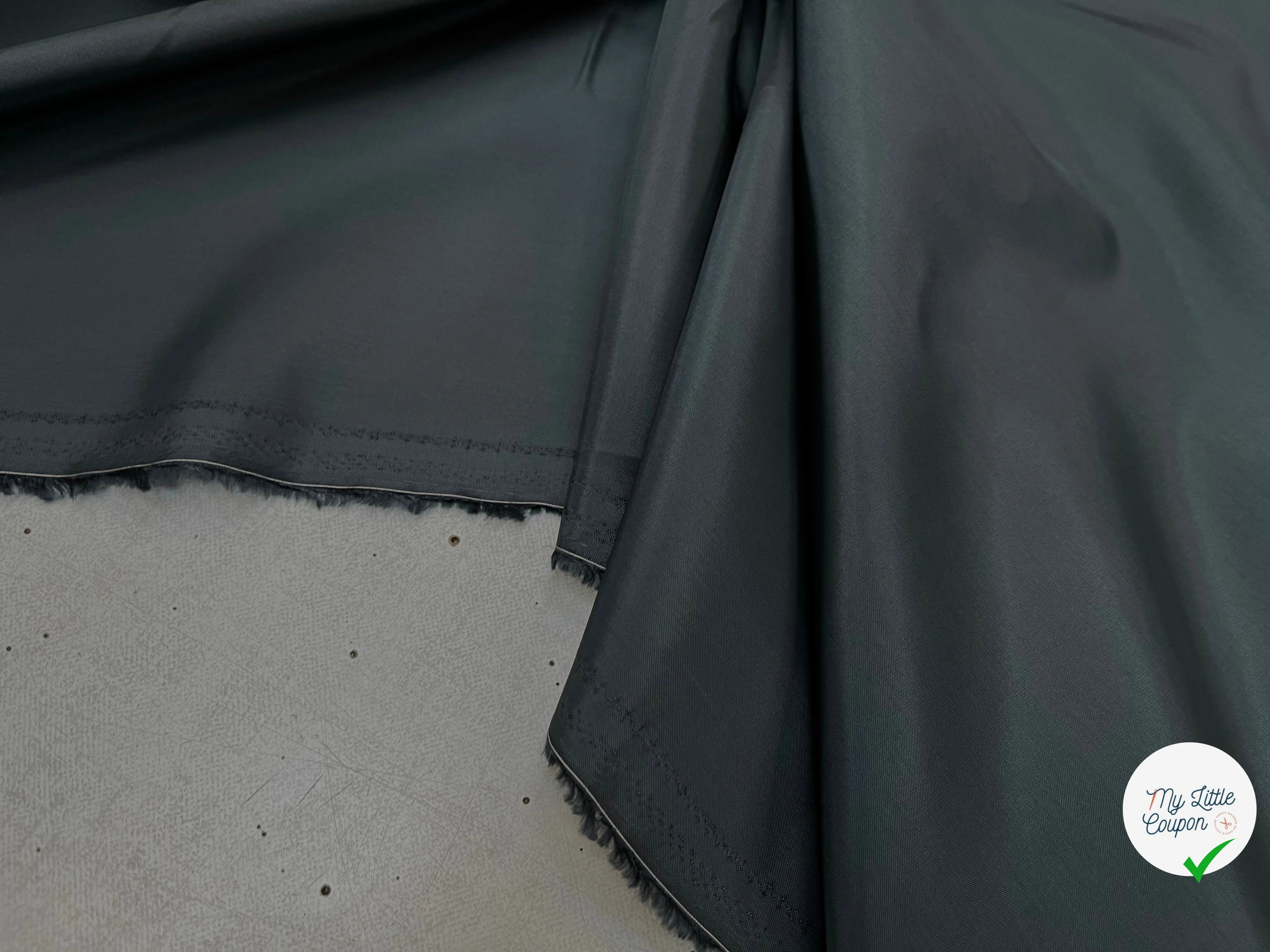 DOUBLURE VISCOSE VERT SAPIN 140CM - My Little Coupon