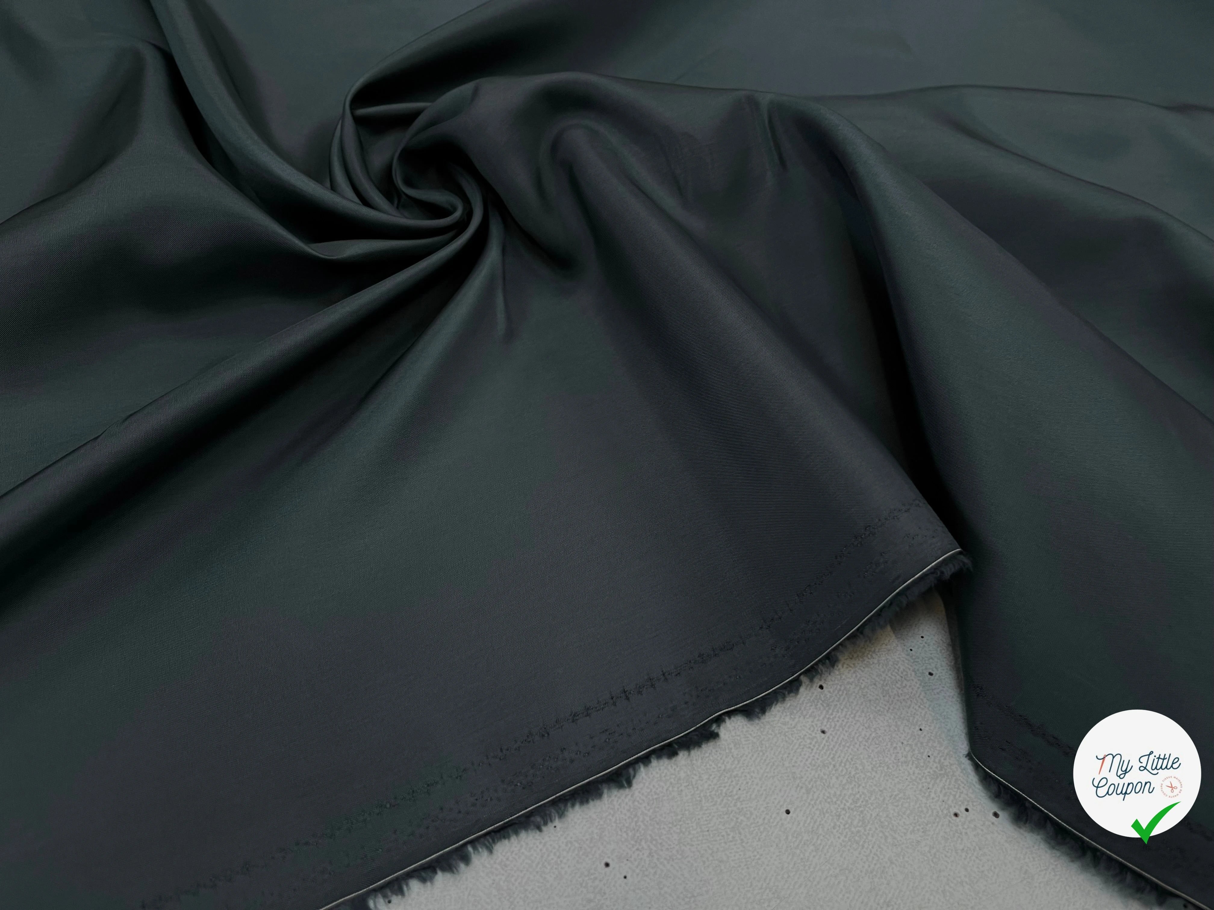 DOUBLURE VISCOSE VERT SAPIN 140CM - My Little Coupon