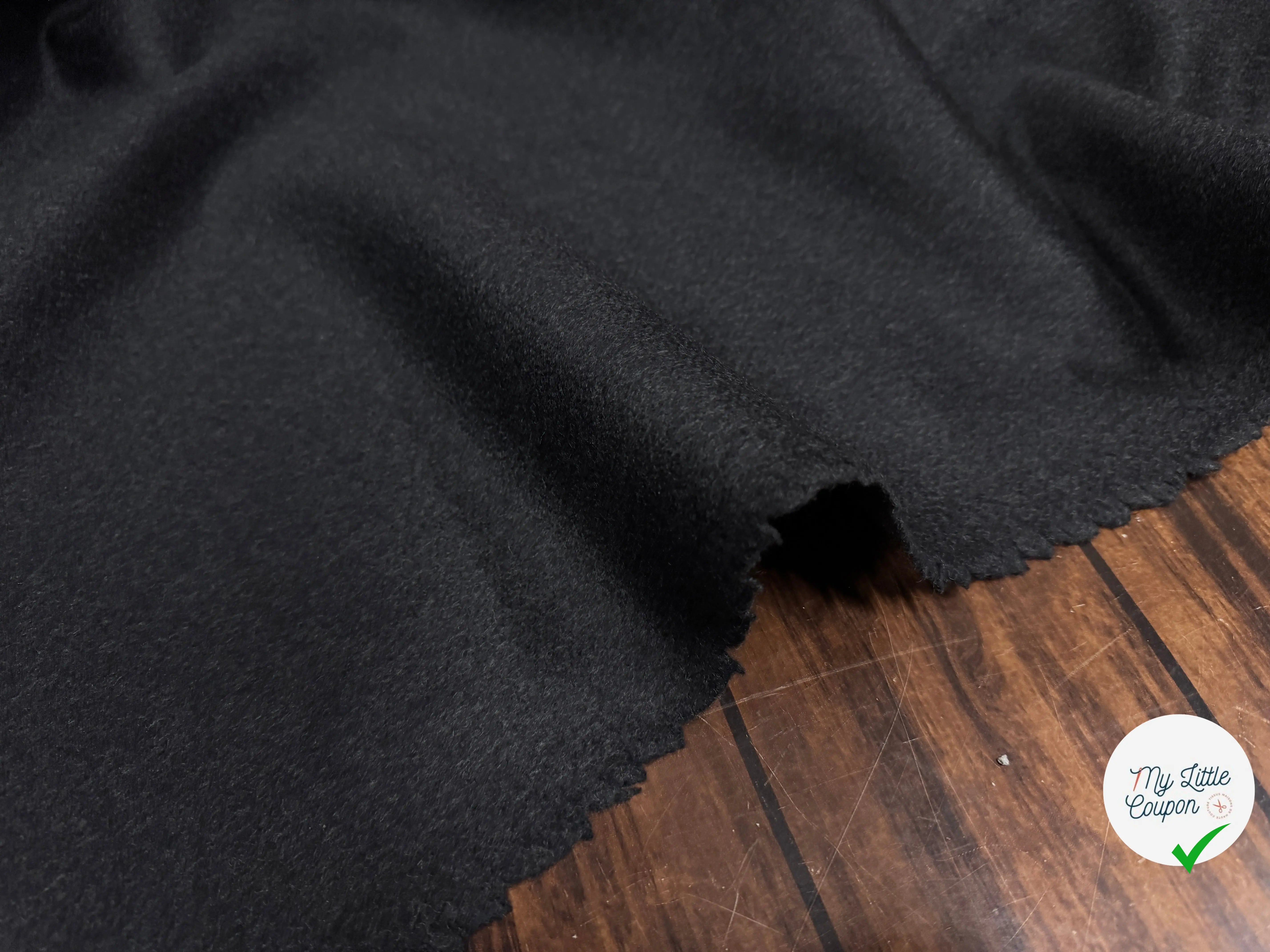 DRAP DE LAINE CACHEMIRE GRIS ANTHRACITE - My Little Coupon