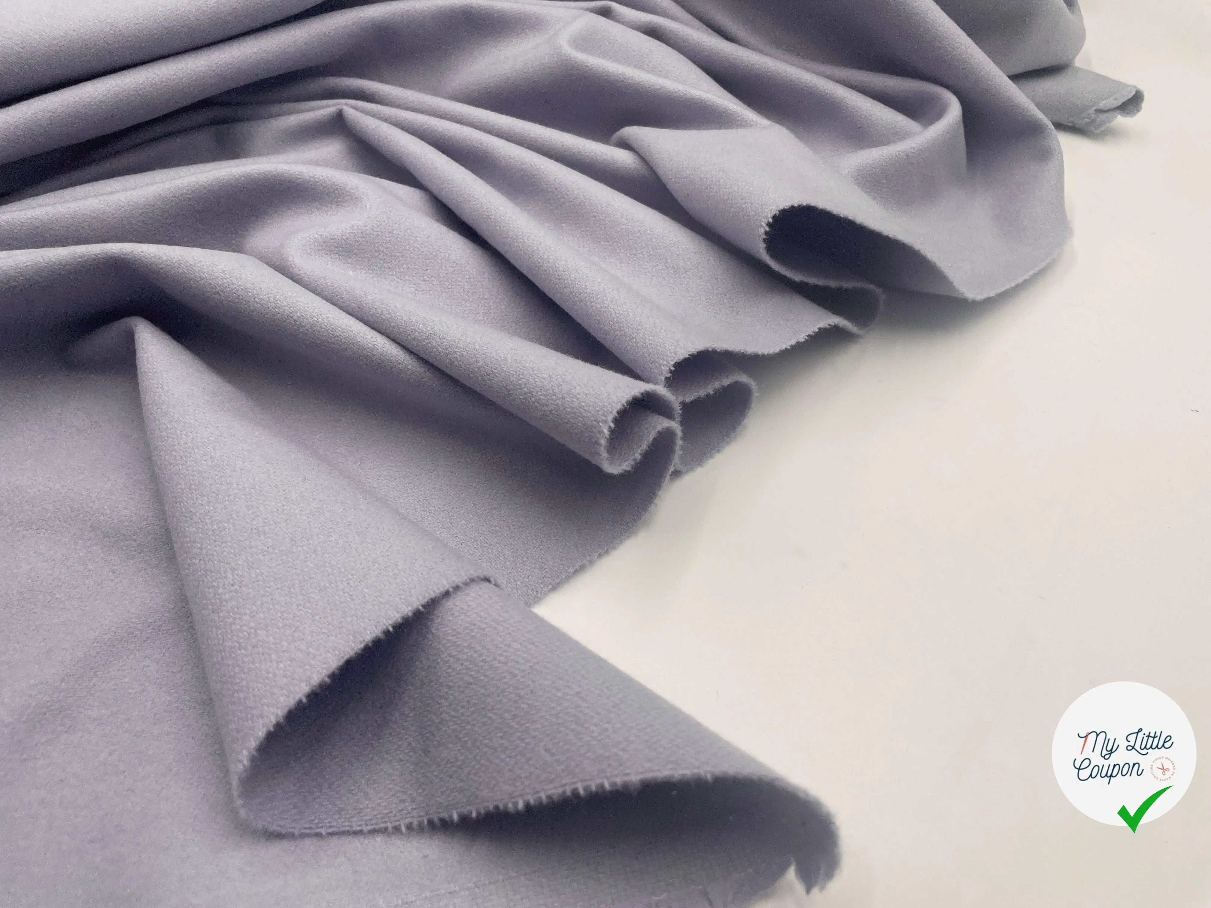 DRAP DE LAINE LAVANDE - My Little Coupon - tissu - coudre