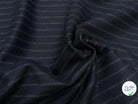 DRAP DE LAINE LOURD GROSESES RAYURES NUIT 80% LAINE VIERGE - My Little Coupon