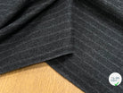 DRAP DE LAINE LOURD GROSSES RAYURES GRIS 80% LAINE VIERGE - My Little Coupon