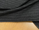 DRAP DE LAINE LOURD GROSSES RAYURES GRIS 80% LAINE VIERGE - My Little Coupon