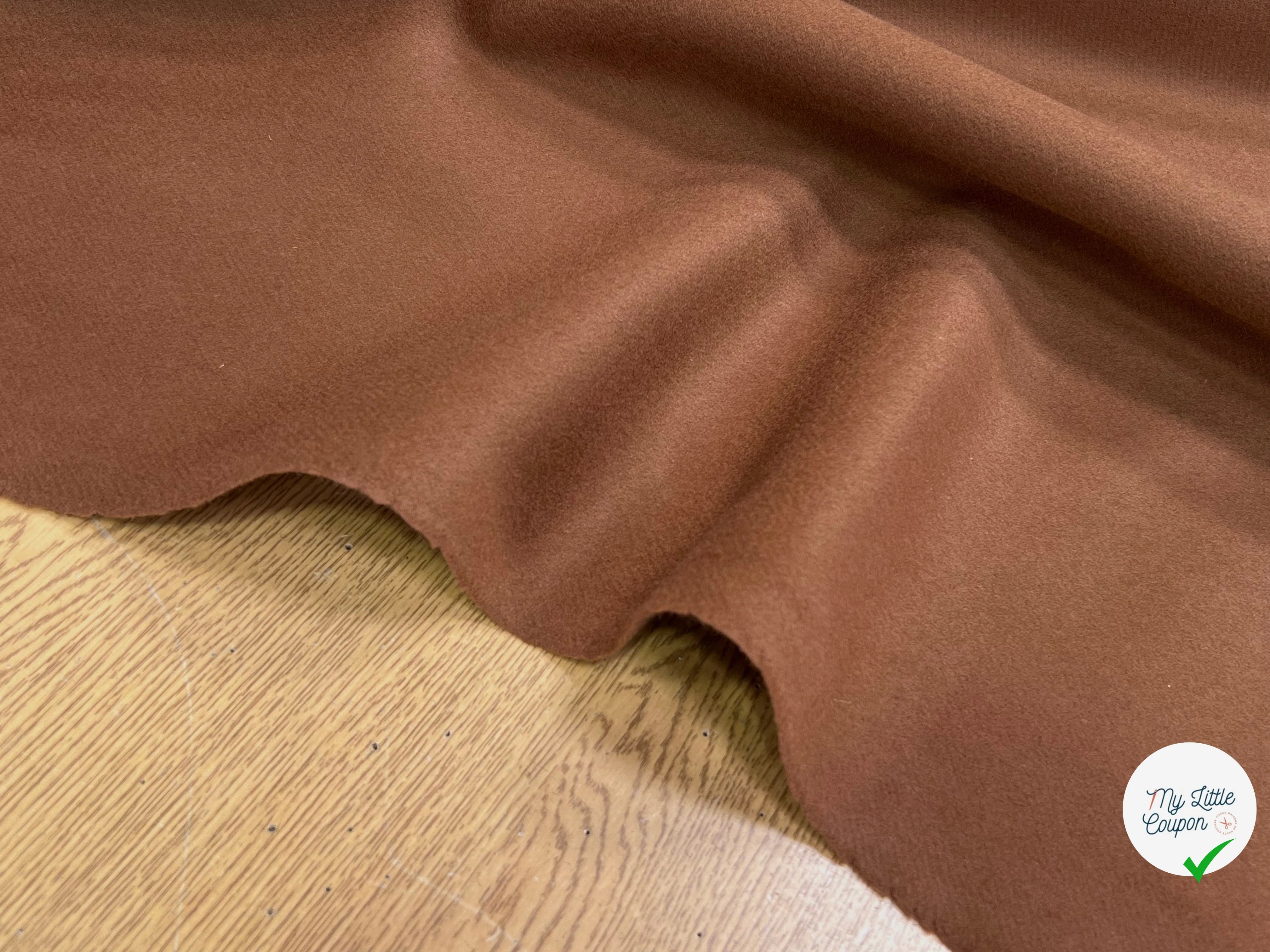 DRAP DE LAINE MARRON - My Little Coupon
