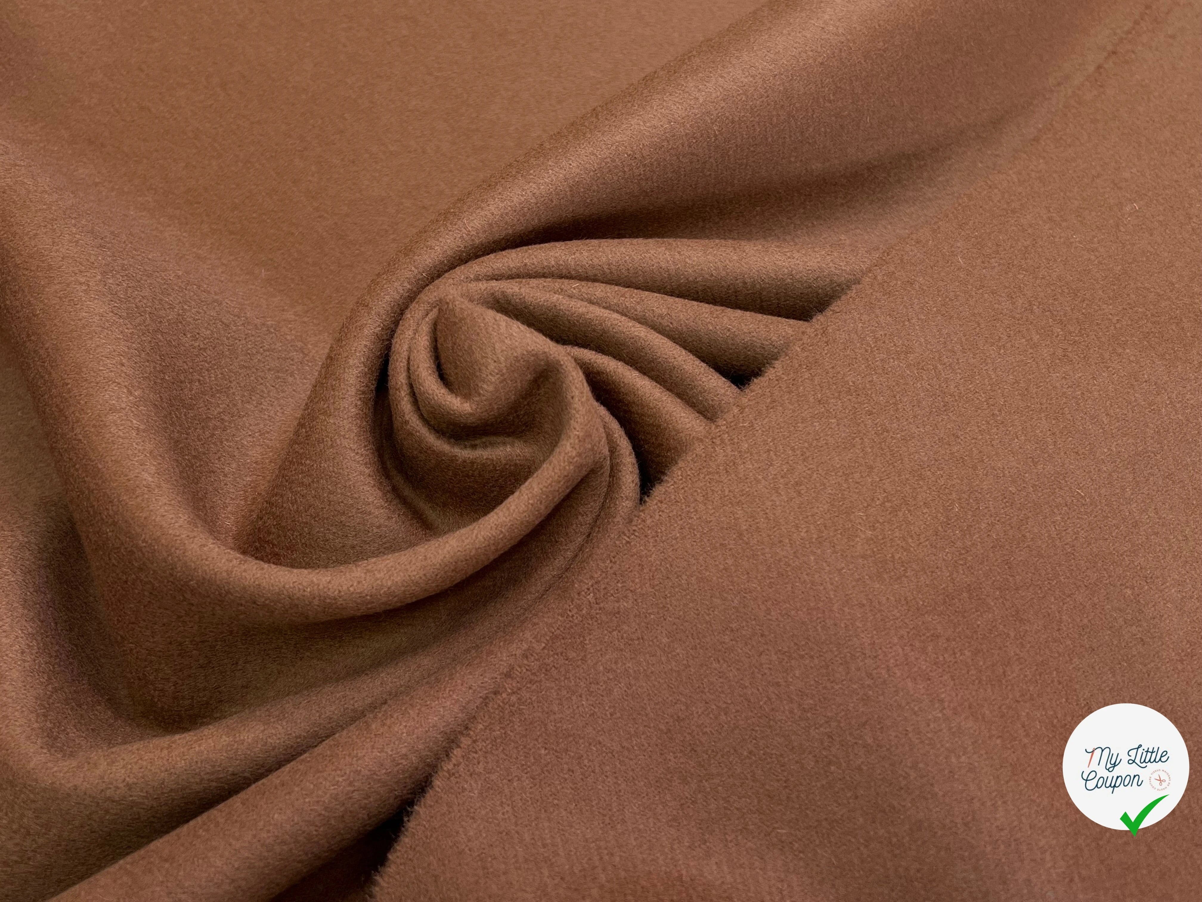 DRAP DE LAINE MARRON - My Little Coupon