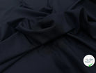 DRAPERIE 100% LAINE VIERGE BLEU NUIT RAYÉE FINES RAYURES - My Little Coupon
