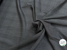 DRAPERIE 100% LAINE VIERGE ÉLÉGANTE À CARREAUX ANTHRACITE - My Little Coupon