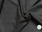 DRAPERIE 50% LAINE VIERGE TRÈS BELLE TENUE CARREAUX BLEU GRIS DEPERLANTE - My Little Coupon
