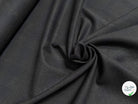 DRAPERIE 50% LAINE VIERGE TRÈS BELLE TENUE CARREAUX BLEU GRIS DEPERLANTE - My Little Coupon