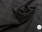 DRAPERIE DE LAINE À CARREAUX GRIS NOIR FONCÉ DEPERLANTE - My Little Coupon