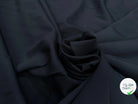 DRAPERIE DE LAINE BLEU MARINE DEPERLANTE - My Little Coupon