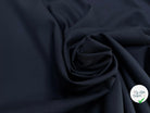 DRAPERIE DE LAINE BLEU MARINE EFFET LIN - My Little Coupon