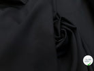 DRAPERIE DE LAINE BLEU NUIT FONCÉ DEPERLANTE FILS MULTICOLORES SUR LES LISIÈRES - My Little Coupon