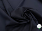 DRAPERIE DE LAINE BLEU NUIT MAGNIFIQUE&DEPERLANTE FIL BLEU SUR LA LISIÈRE - My Little Coupon