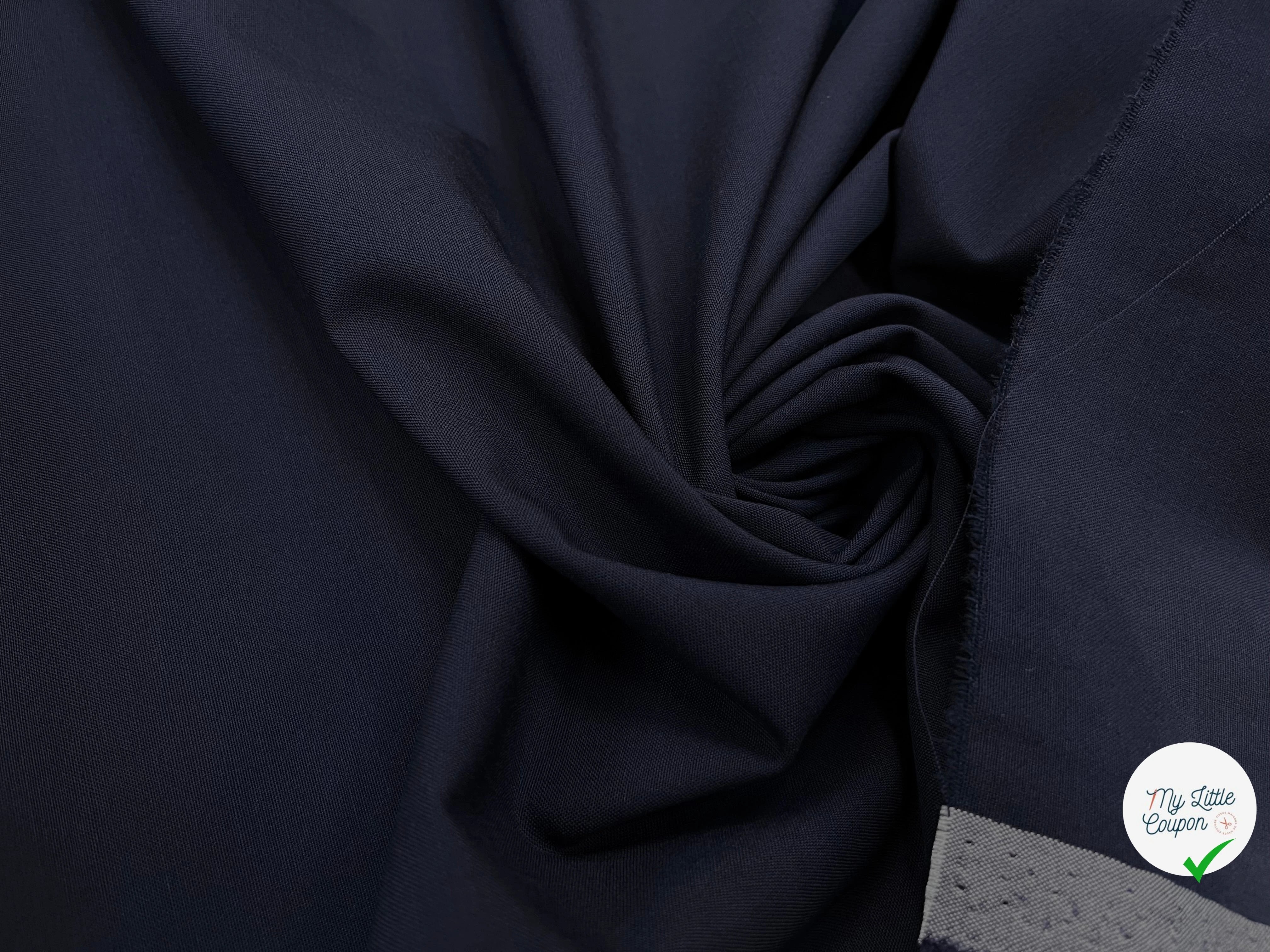 DRAPERIE DE LAINE BLEU&NUIT  DEPERLANTE TRES CHIC - My Little Coupon