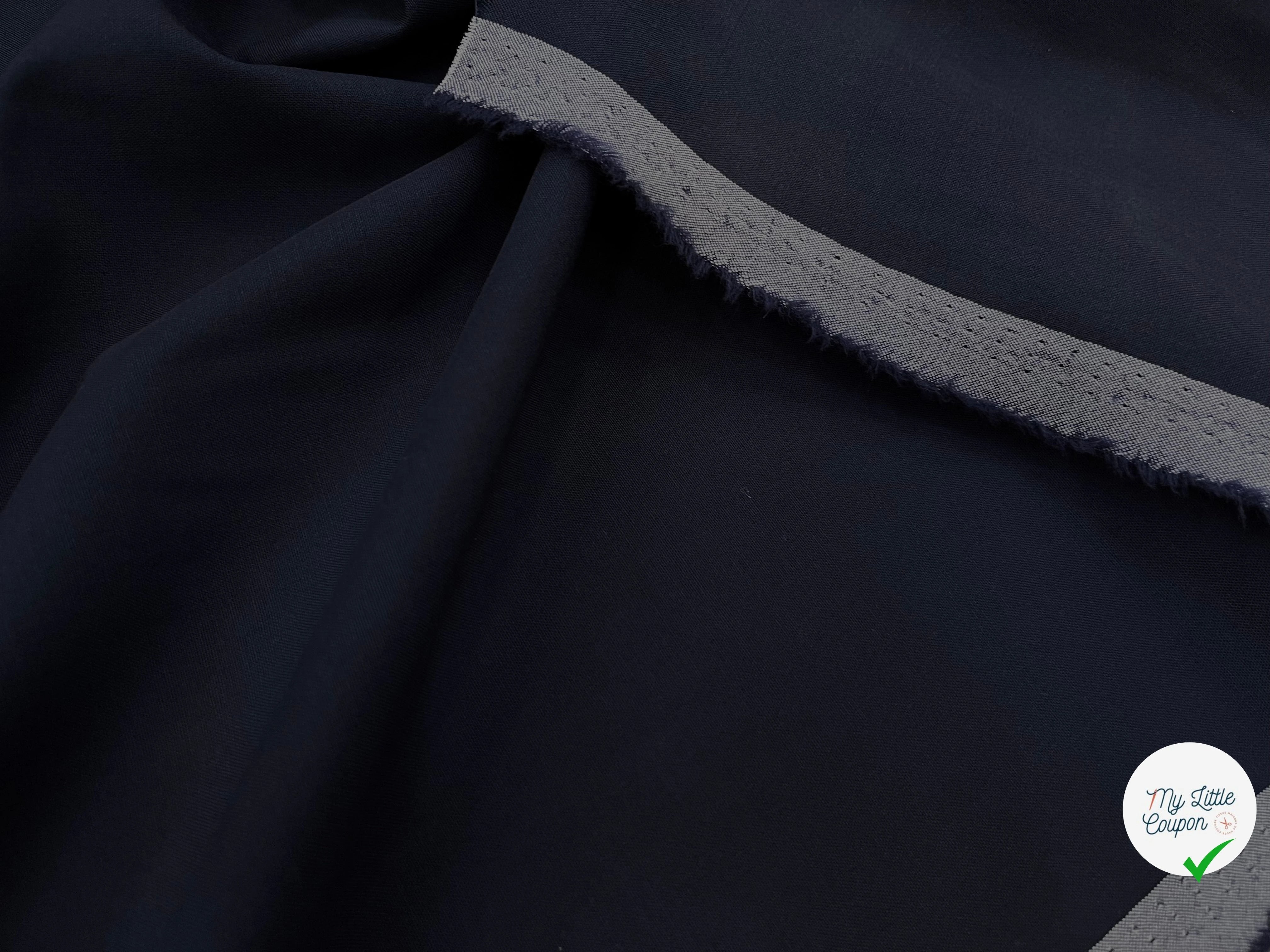 DRAPERIE DE LAINE BLEU&NUIT  DEPERLANTE TRES CHIC - My Little Coupon