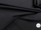 DRAPERIE DE LAINE DEPERLANTE BLEU NUIT GRIS FILS MULTICOLORES SUR LES LISIÈRES - My Little Coupon
