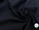 DRAPERIE DE LAINE EFFET PIQUÉE DEPERLANTE BLEU MARINE FONCÉ - My Little Coupon