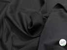 DRAPERIE DE LAINE ET VISCOSE FROIDE TRÈS BELLE TENUE STRETCH NOIR 55% LAINE VIERGE - My Little Coupon