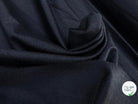 DRAPERIE DE LAINE FLANELLE BLEU NUIT FONCÉ  CHINÉ DEPERLANTE - My Little Coupon