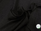 DRAPERIE DE LAINE FLANELLE GRIS CHINÉ DEPERLANTE FIL ROUGE SUR UNE LISIÈRE - My Little Coupon