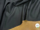 DRAPERIE DE LAINE FLUIDE GRIS FONCÉ 100% LAINE - My Little Coupon