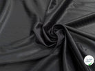 DRAPERIE DE LAINE FLUIDE RAYÉE NOIRE EFFET SATINÉ - My Little Coupon