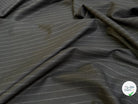 DRAPERIE DE LAINE GRATÉE BELLE TENUE NOIR RAYURES GRISES - My Little Coupon