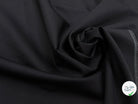 DRAPERIE DE LAINE GRIS BLEU NOIR DEPERLANTE FILS MULTICOLORES SUR LES LISIÈRES - My Little Coupon
