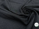 DRAPERIE DE LAINE GRIS CHINÉ FIL BLANC SUR LA LISIÈRE - My Little Coupon