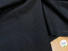 DRAPERIE DE LAINE GRIS CHINÉ FIL BLANC SUR LA LISIÈRE - My Little Coupon