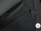 DRAPERIE DE LAINE GRIS DEPERLANTE FIL ROUGE SUR UNE LISIÈRE - My Little Coupon