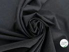 DRAPERIE DE LAINE GRIS FONCÉ FIL BLEU SUR UNE LISIÈRE & DEPERLANTE - My Little Coupon