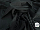 DRAPERIE DE LAINE GRIS FONCÉ FIL BLEU SUR UNE LISIÈRE & DEPERLANTE - My Little Coupon